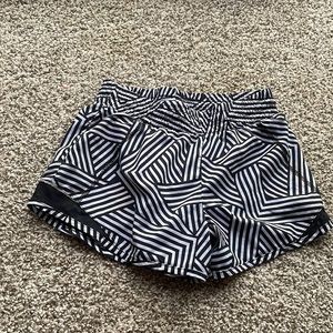 Athletic works striped shorts